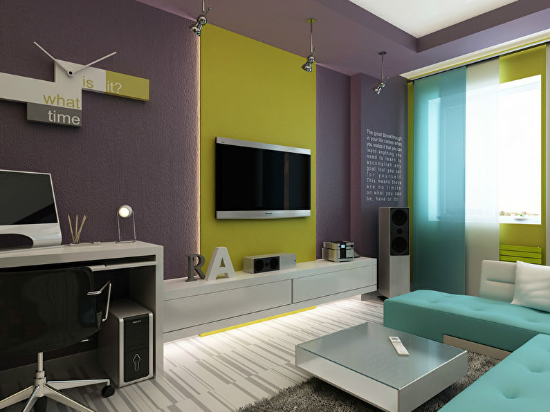 Design do apartamento “Color and Shape” - foto 2