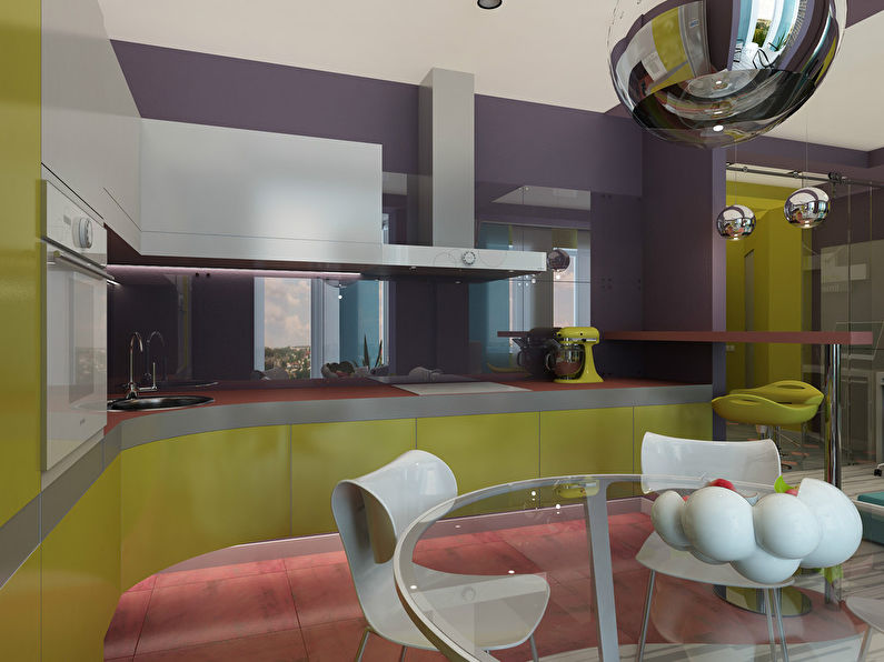 Diseño del apartamento “Color y forma” - foto 6