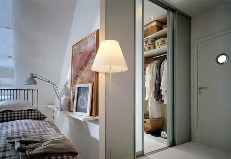 Wardrobe room design (50+ photos)