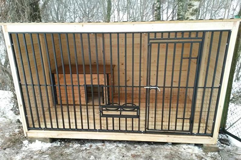 DIY Aviary for Dogs - Doors