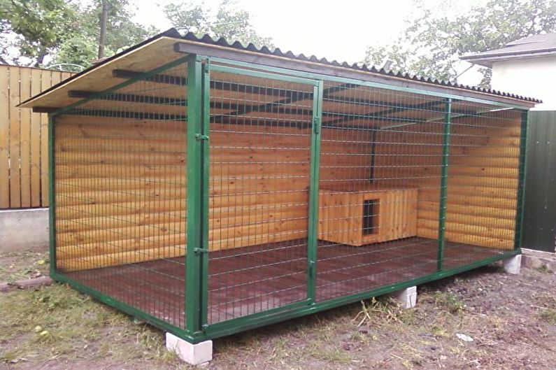 DIY aviary for hunder - foto