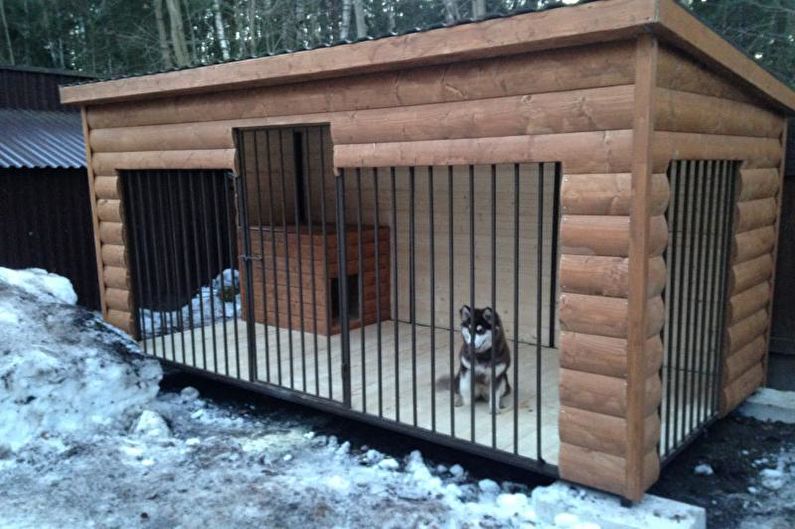 Aviario de bricolaje para perros - foto