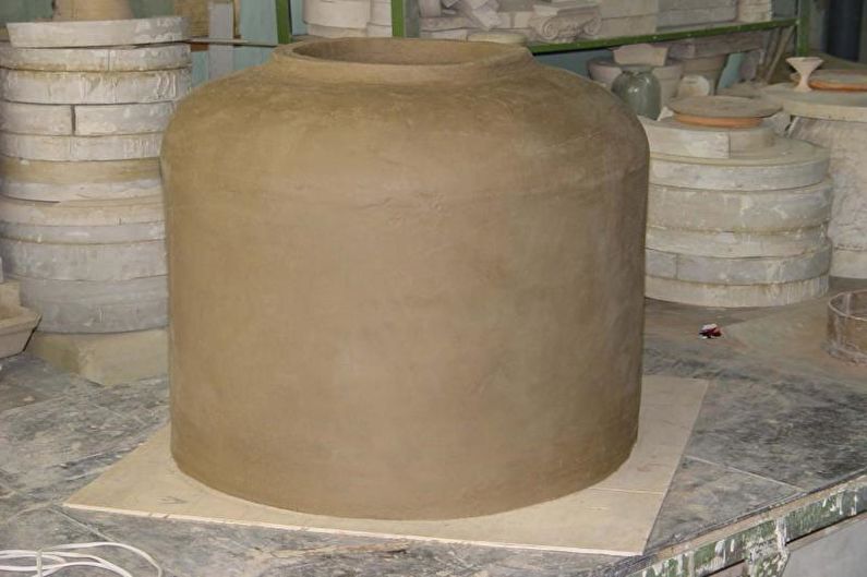 Do-it-yourself clay tandoor - Installation