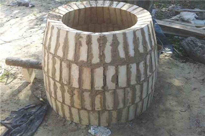 DIY tandoor - ảnh