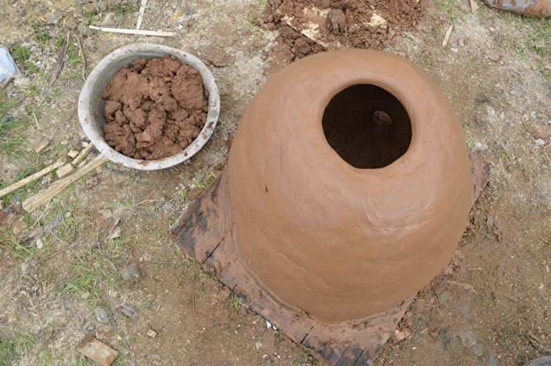 DIY tandoor - fénykép