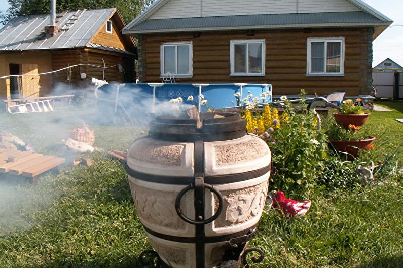 DIY tandoor - valokuva