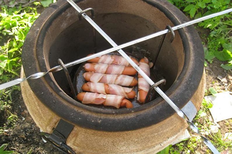 DIY tandoor - foto