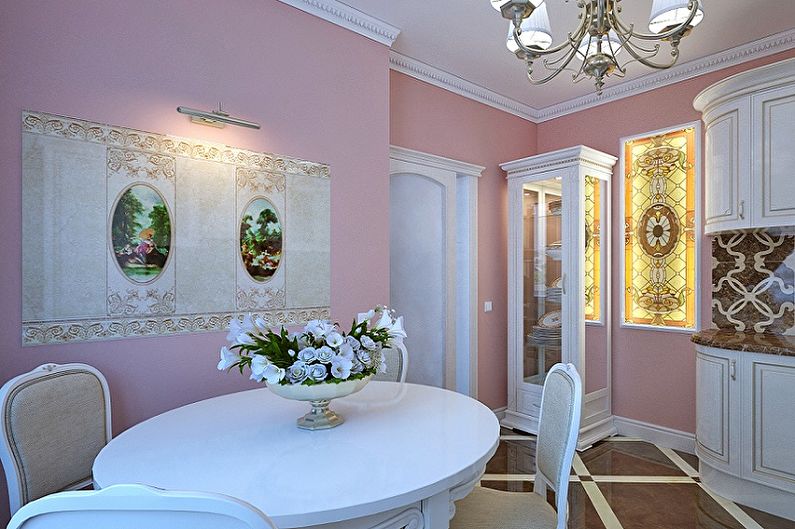 Pink Kitchen Design - Wanddecoratie