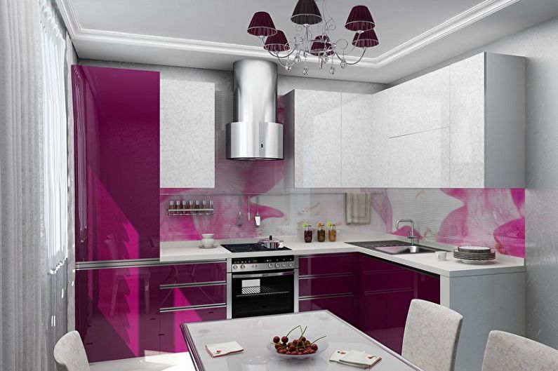 Piccola cucina rosa - Interior Design