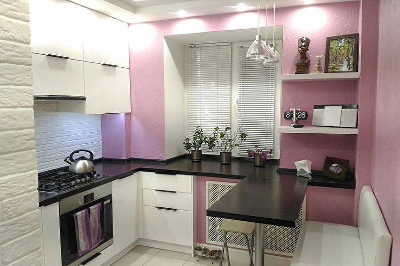 Little Pink Kitchen - Diseño de interiores