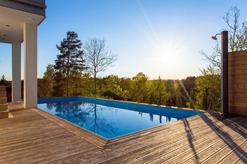 Piscina para dar - ideias bonitas para fotos