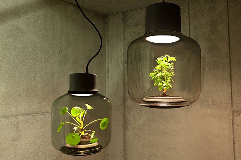 Lamper for planter - foto