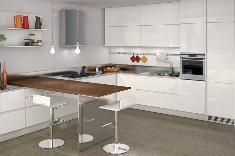 Kitchen set for a small kitchen - Tips for optimizing a small space