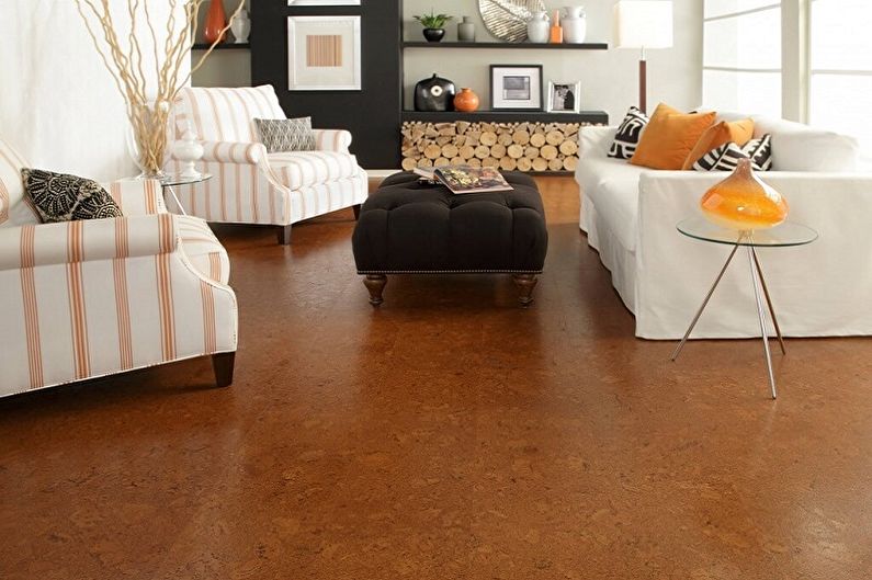 Cork floors - photo