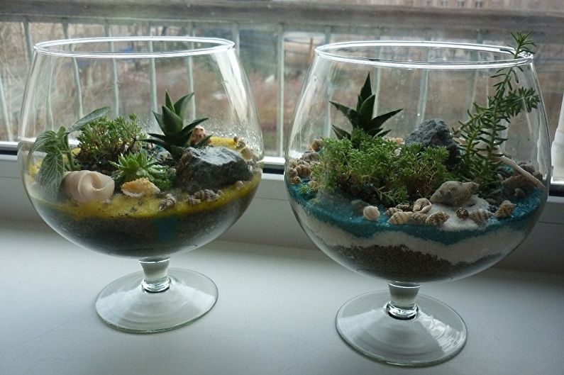 DIY Florarium - Fotóötletek