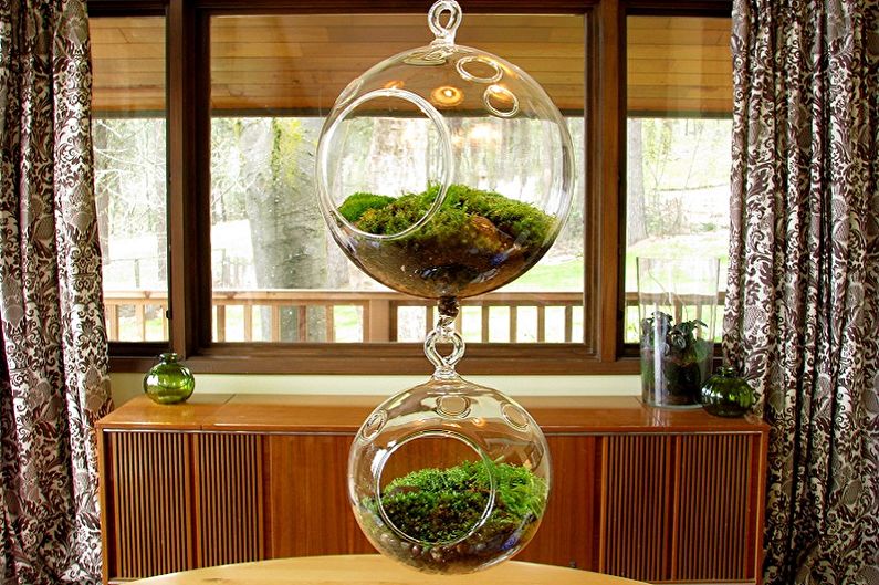 DIY Florarium - Mga ideya sa Larawan