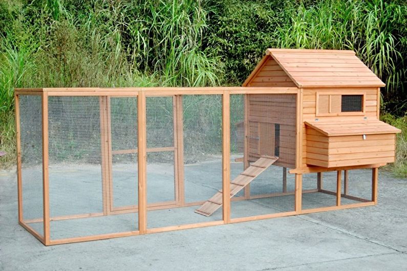 Typer av DIY Chicken Coops - Walking Combined Chicken Coops