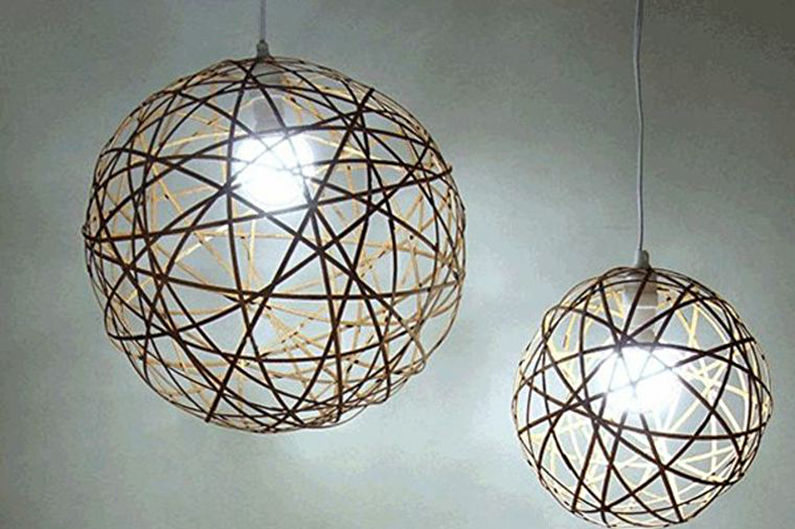 DIY Chandelier Light - Minimalism Style