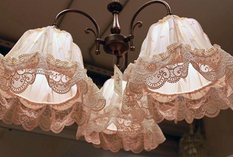 DIY Chandelier Light - Estilo ng Provence