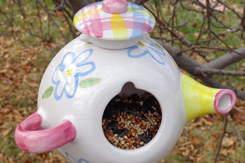 Decorações de jardim DIY - Birdhouses