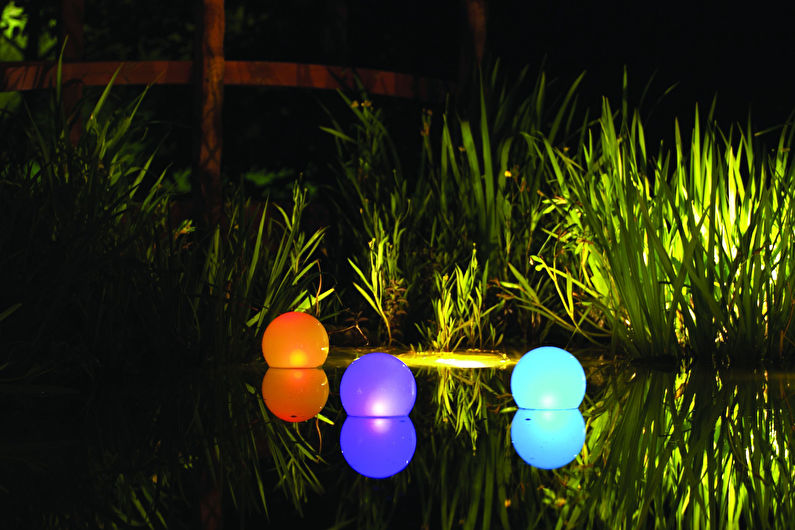 Decorazioni per giardino fai da te - Illuminazione