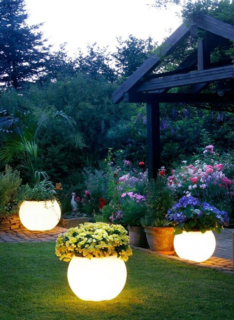 DIY Garden Decorations - Verlichting