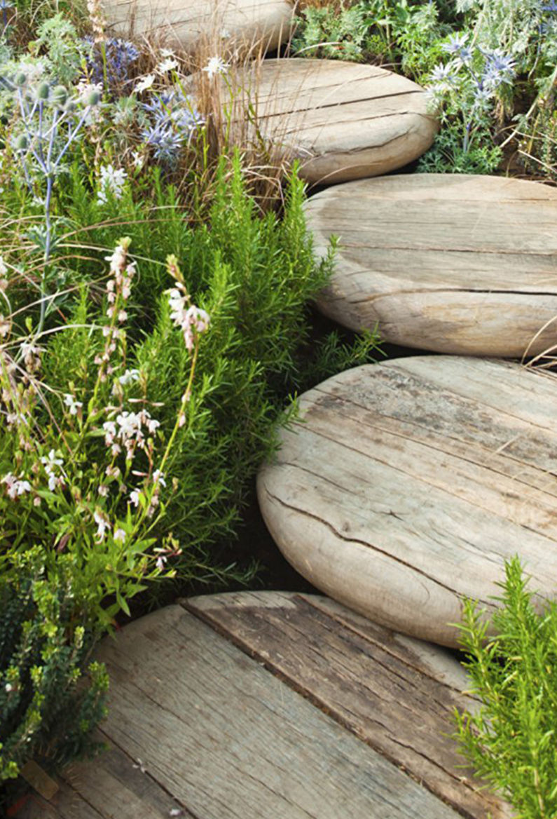 Decoraciones de jardín de bricolaje - Senderos de jardín