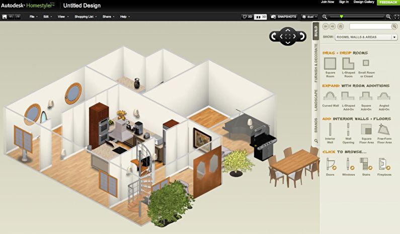 Homestyler - Software grátis de design de interiores