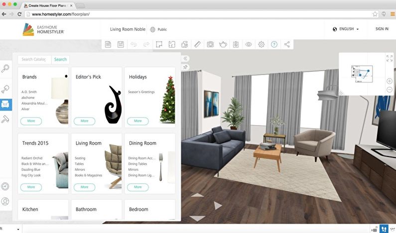 Homestyler - Gratis interiørdesignsoftware