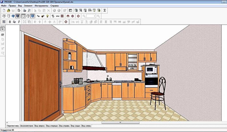 PRO100 - Software gratuito per l'interior design