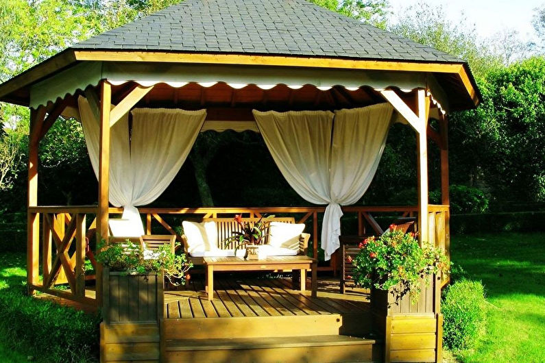 Romantic gazebos - photos