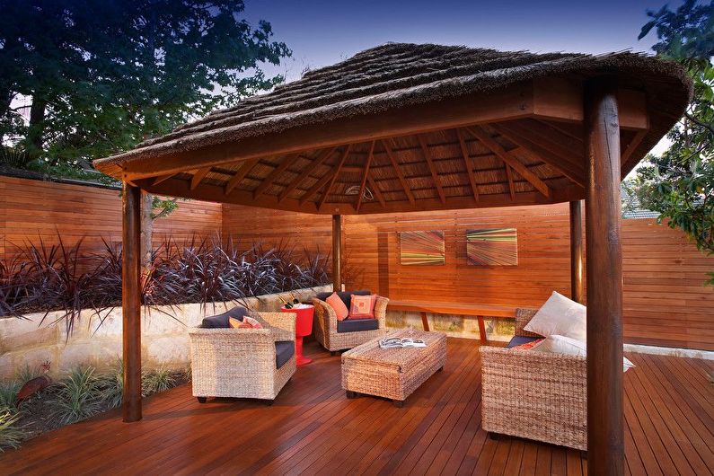 Bungalow-style pavilions - photo