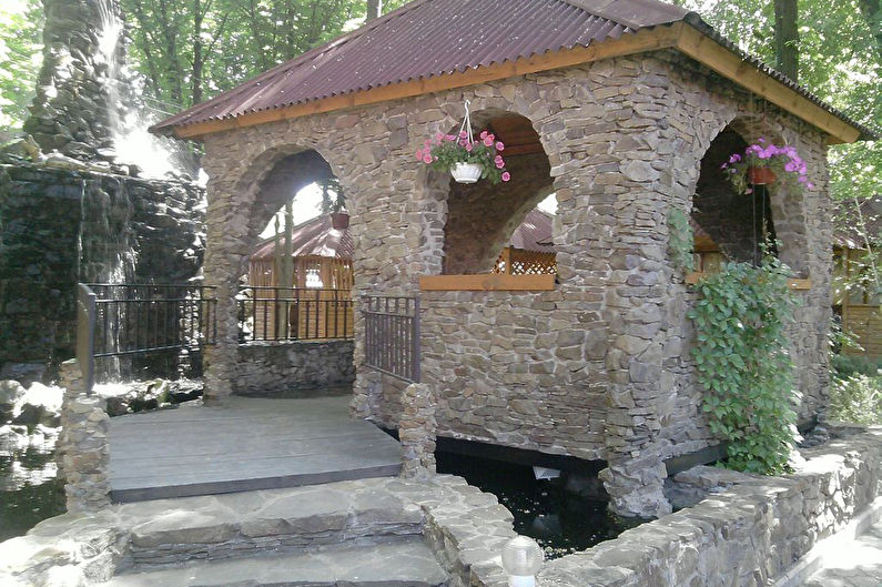 Pergolas en pierre - photo