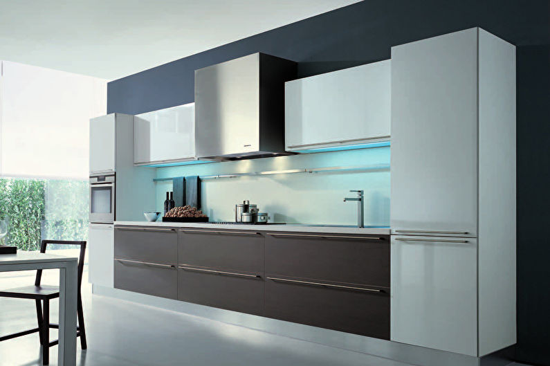 Cucina componibile nello stile del minimalismo - Interior Design