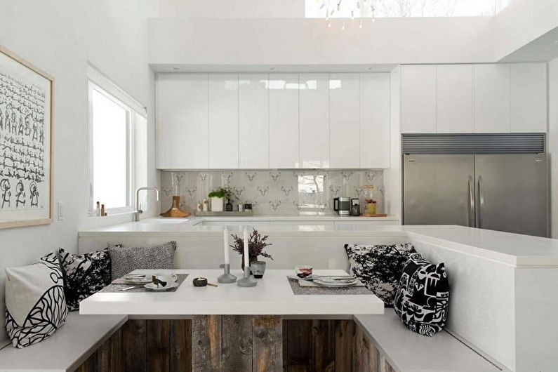 Cuisines intégrées - photo, design d'intérieur