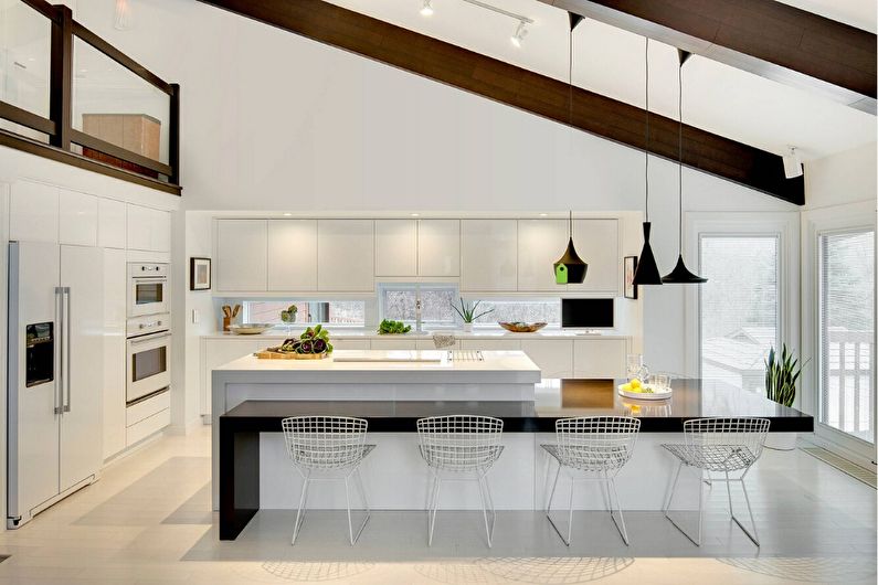 Cuisines intégrées - photo, design d'intérieur