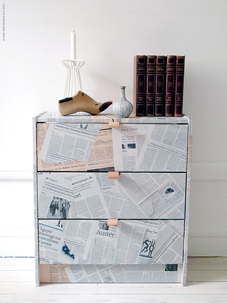 DIY skapdekor - Decoupage