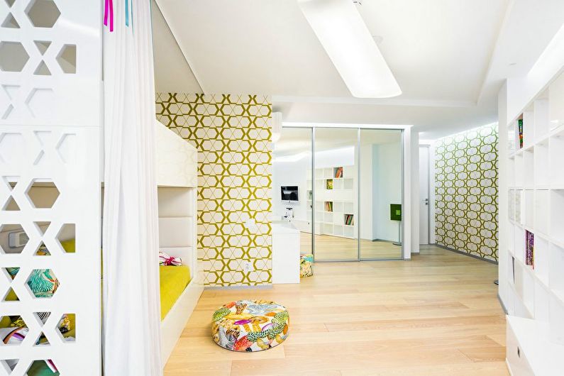 Papel tapiz para habitación infantil - foto