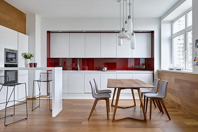 Design della cucina in stile minimalista