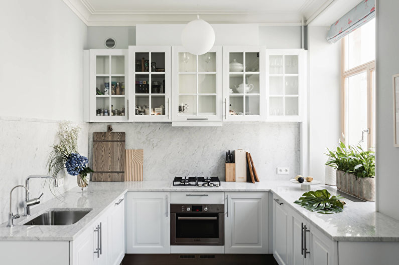 White Kitchen - Interior Design