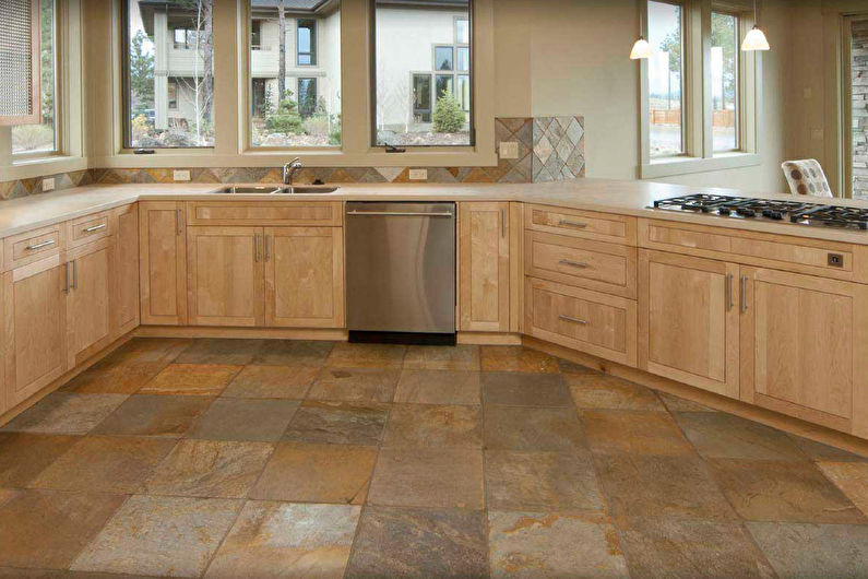 Kitchen Design - Floor Finish