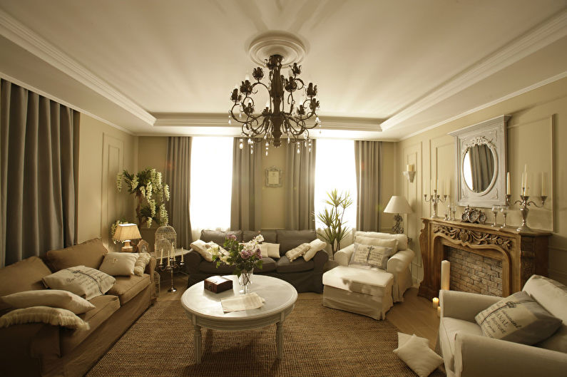 Provence style apartment, St. Petersburg