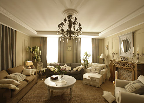 Apartment im Provence-Stil, St. Petersburg