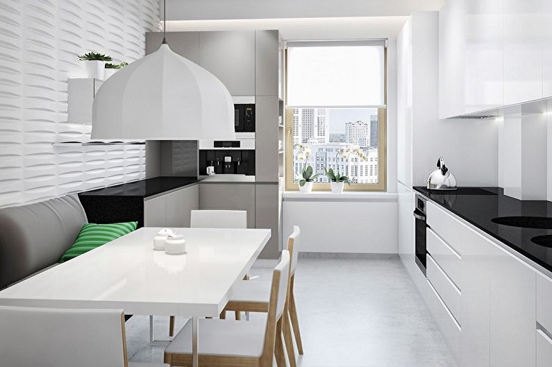 Cozinha 15 m² em estilo moderno - Design de Interiores