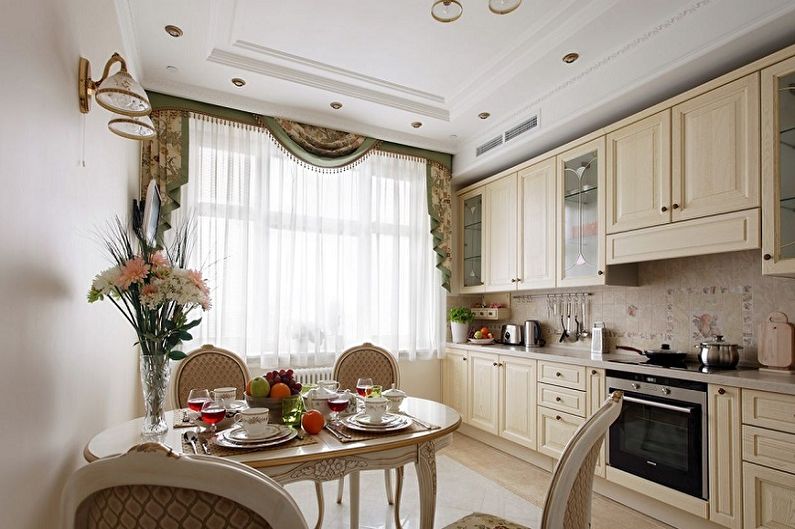 Kitchen design 15 sq.m. - Photo