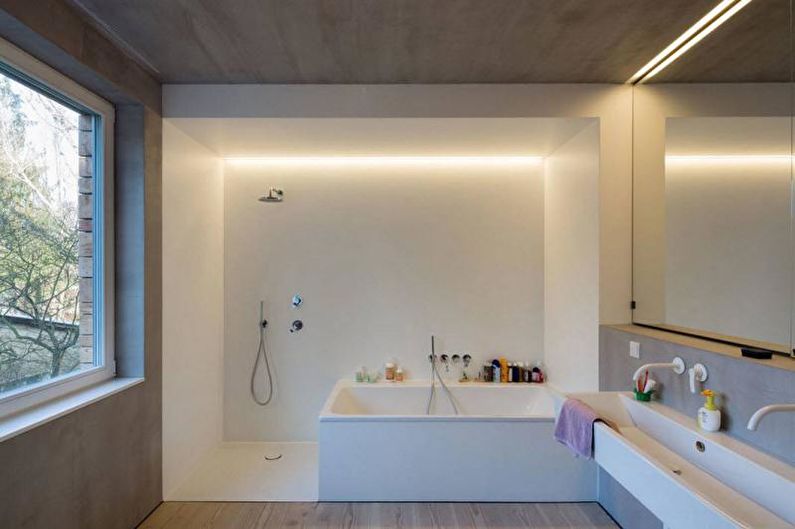 Baño con ducha - foto de diseño de interiores