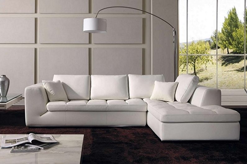 Ghế sofa mô-đun thẳng và góc