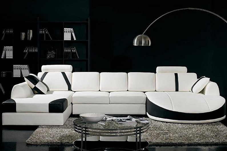 Modular sofas and interior styles