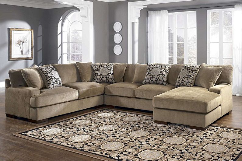 Ghế sofa kiểu dáng và phong cách nội thất