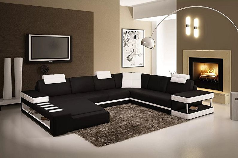 Modular sofas - larawan